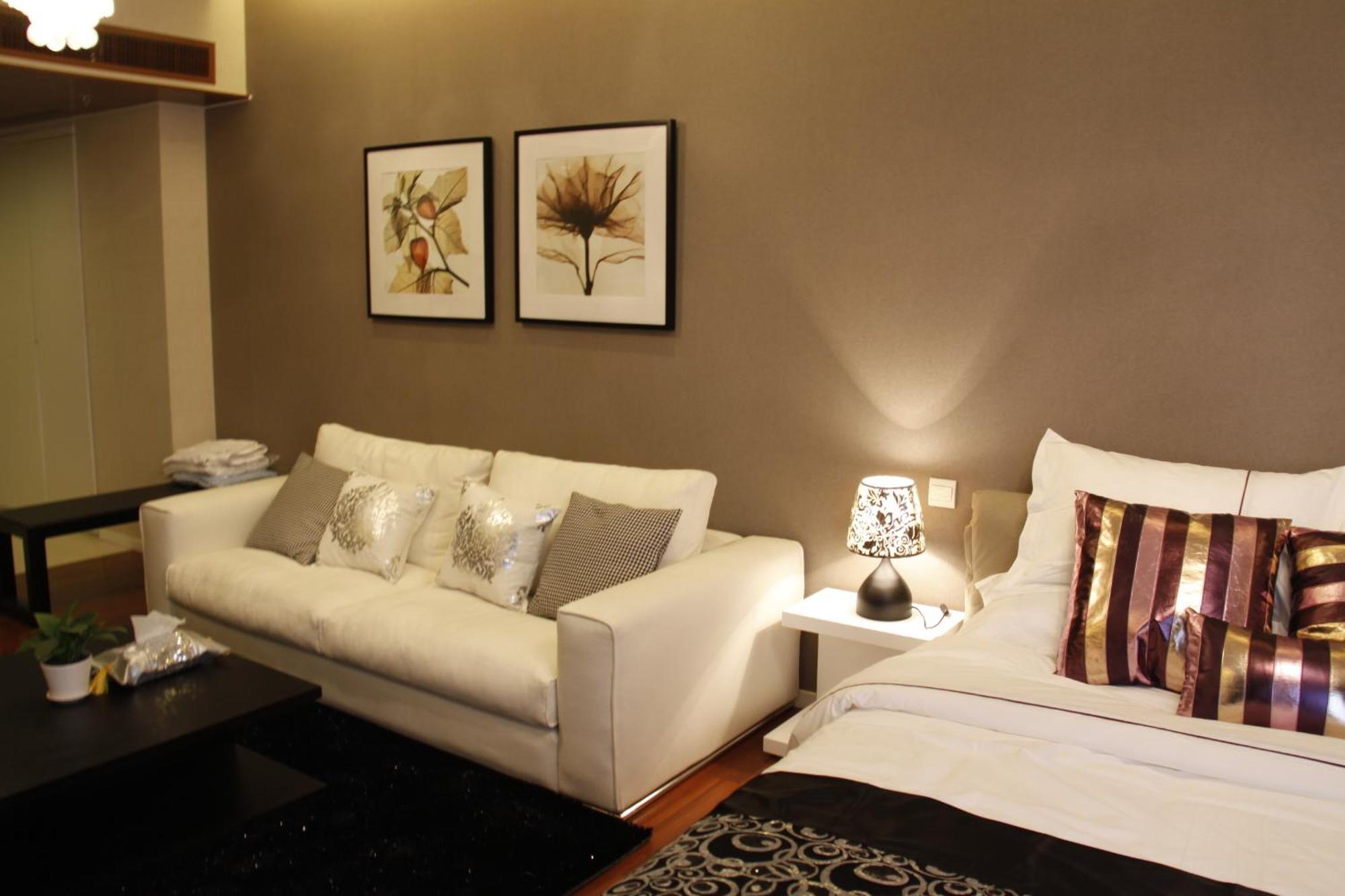 Jiu Du Hui Serviced Apartment Peking Exteriér fotografie