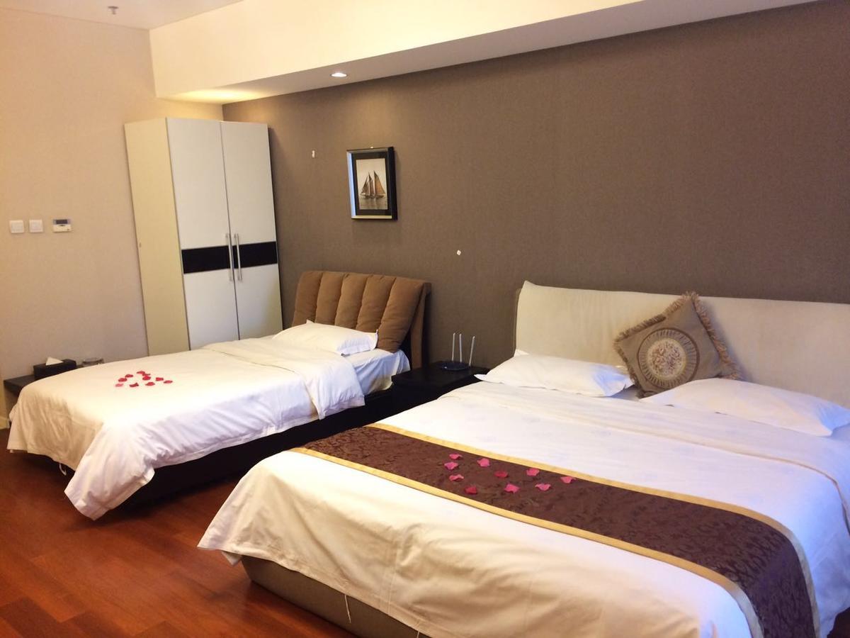 Jiu Du Hui Serviced Apartment Peking Exteriér fotografie