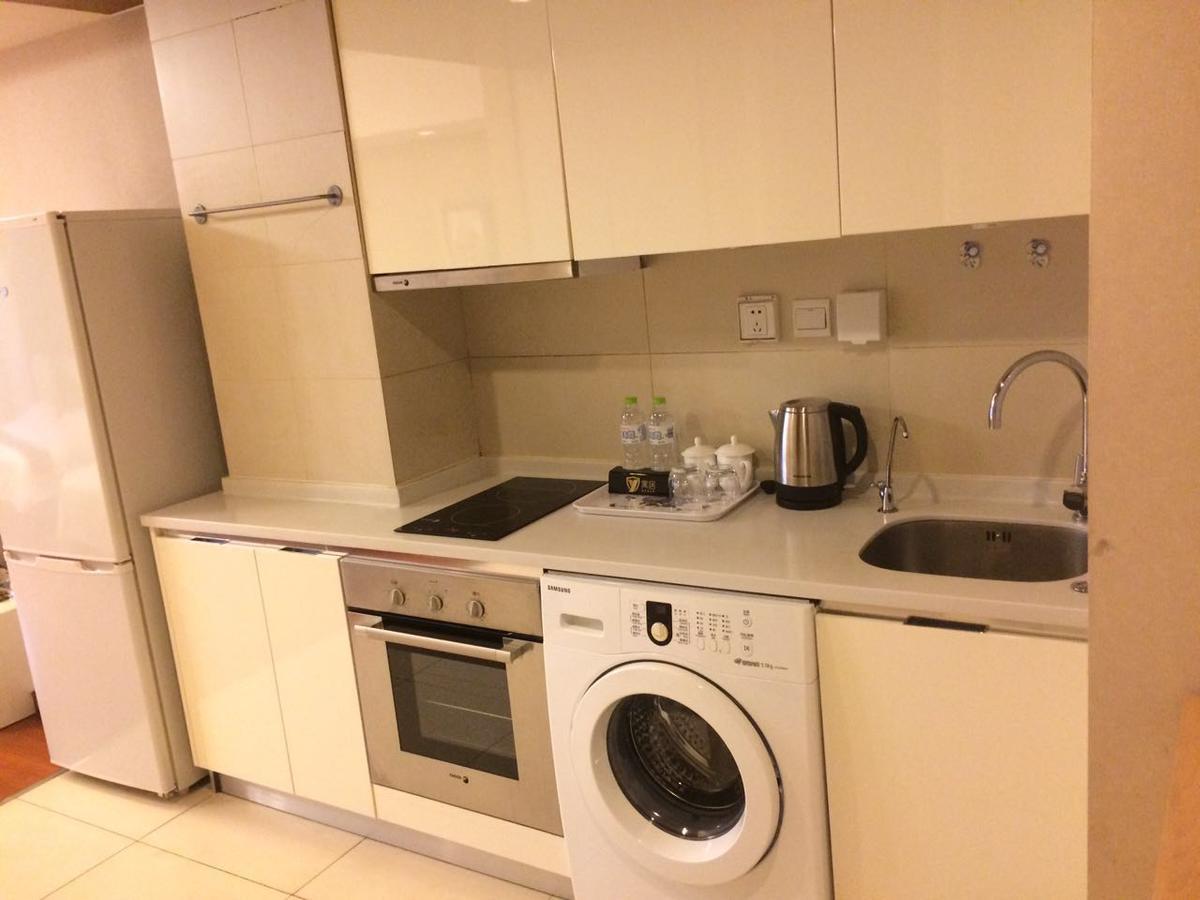 Jiu Du Hui Serviced Apartment Peking Exteriér fotografie