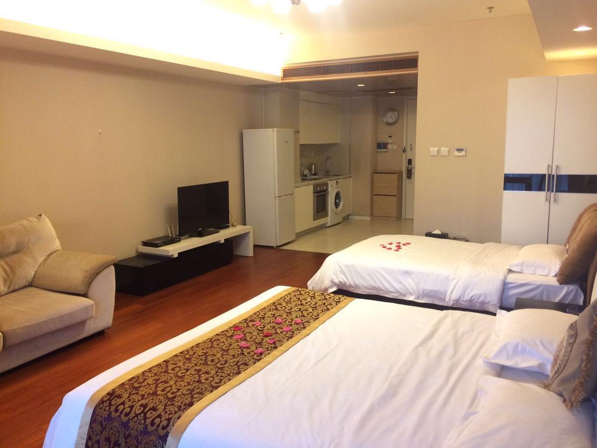 Jiu Du Hui Serviced Apartment Peking Exteriér fotografie