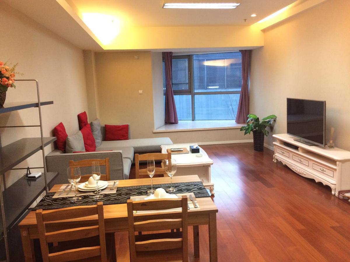 Jiu Du Hui Serviced Apartment Peking Exteriér fotografie