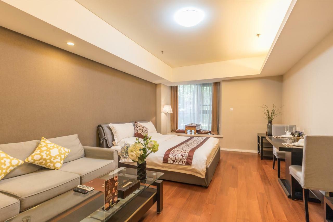 Jiu Du Hui Serviced Apartment Peking Exteriér fotografie