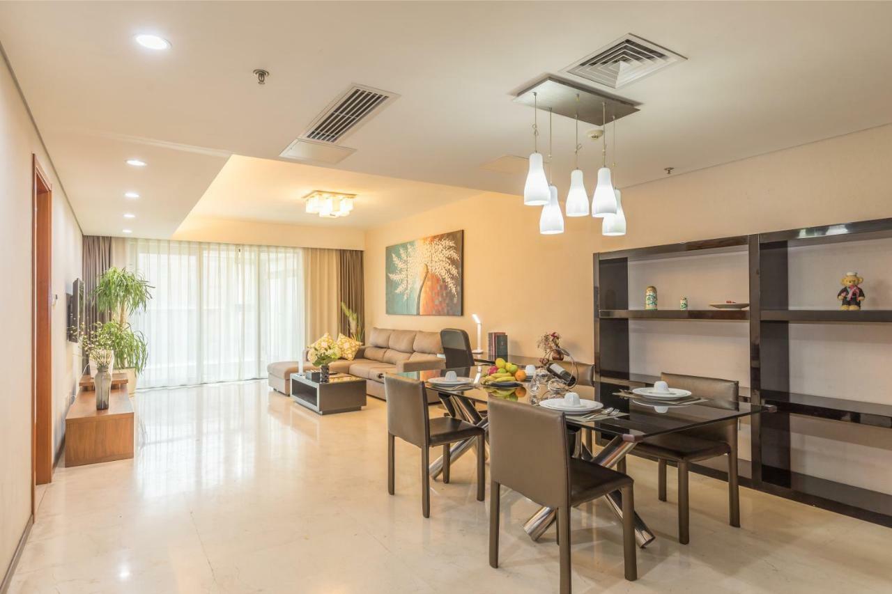 Jiu Du Hui Serviced Apartment Peking Exteriér fotografie