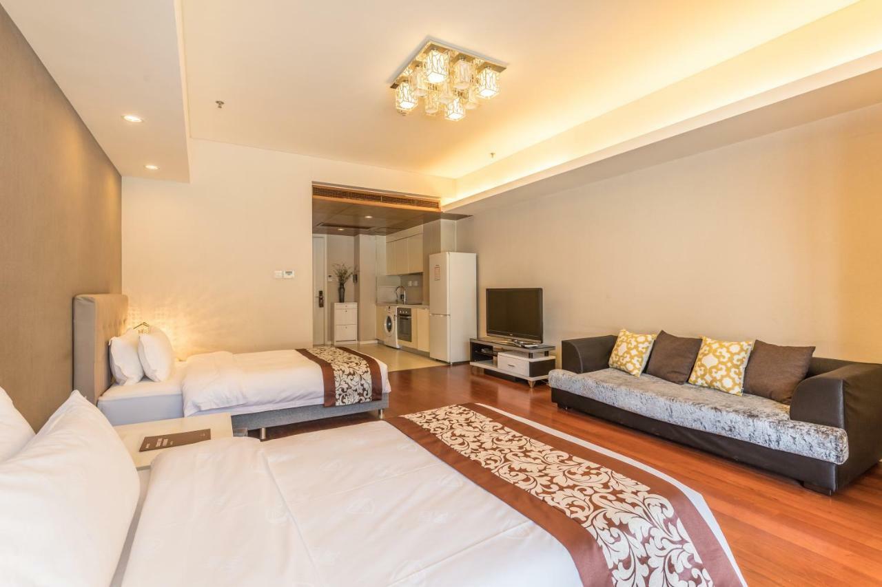 Jiu Du Hui Serviced Apartment Peking Exteriér fotografie