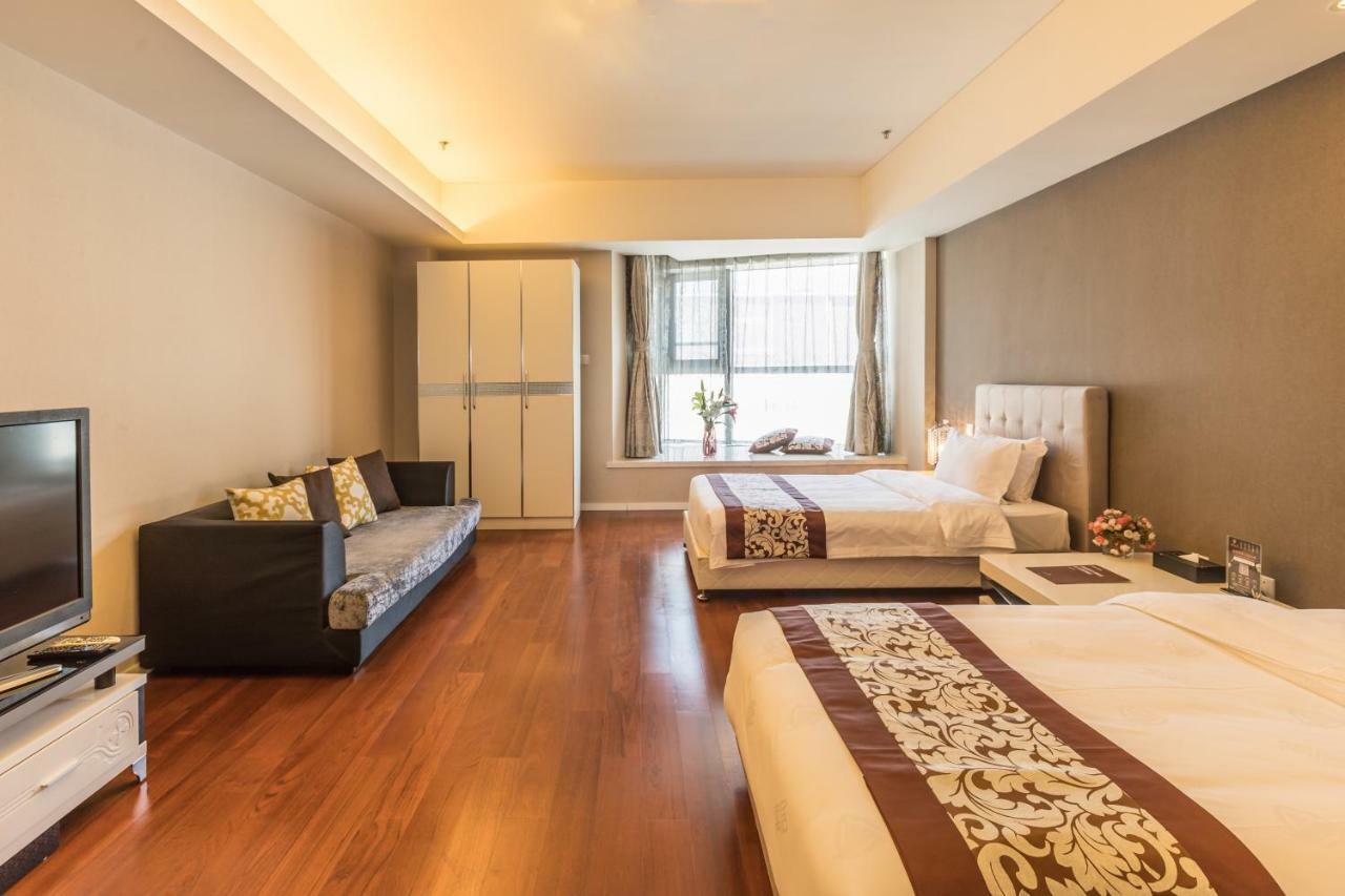 Jiu Du Hui Serviced Apartment Peking Exteriér fotografie