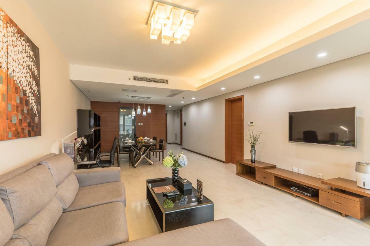 Jiu Du Hui Serviced Apartment Peking Exteriér fotografie