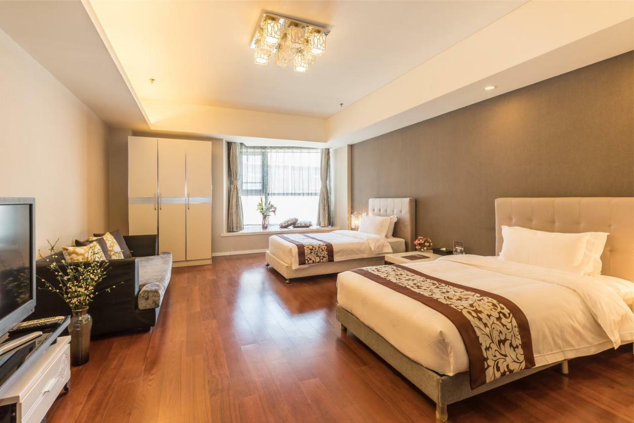 Jiu Du Hui Serviced Apartment Peking Exteriér fotografie