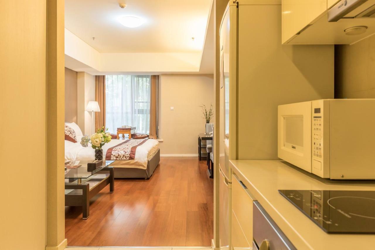 Jiu Du Hui Serviced Apartment Peking Exteriér fotografie