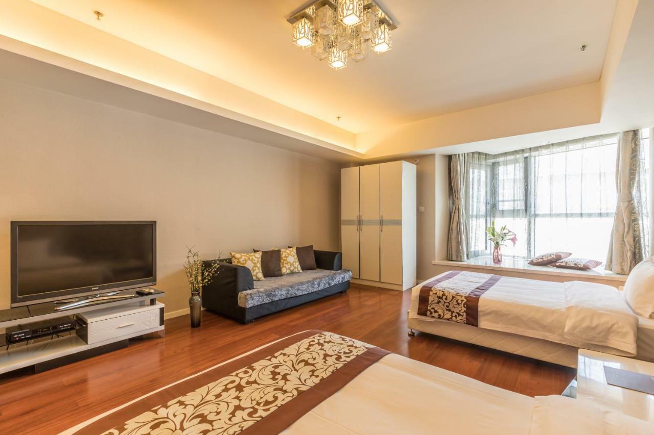 Jiu Du Hui Serviced Apartment Peking Exteriér fotografie