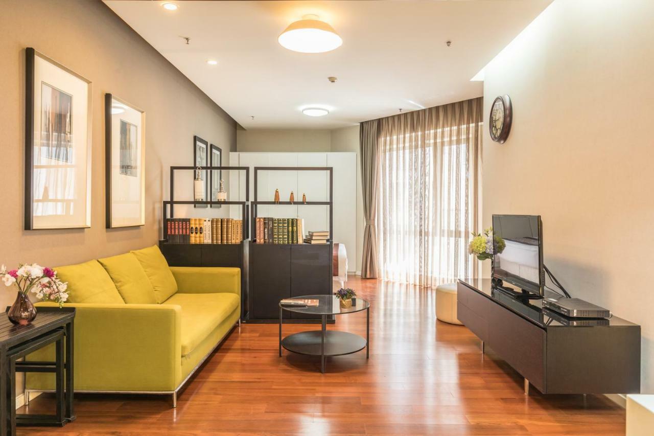 Jiu Du Hui Serviced Apartment Peking Exteriér fotografie